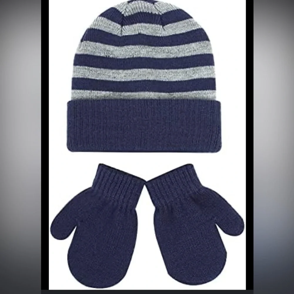 🆕 Toddler Hat and Gloves Set Small